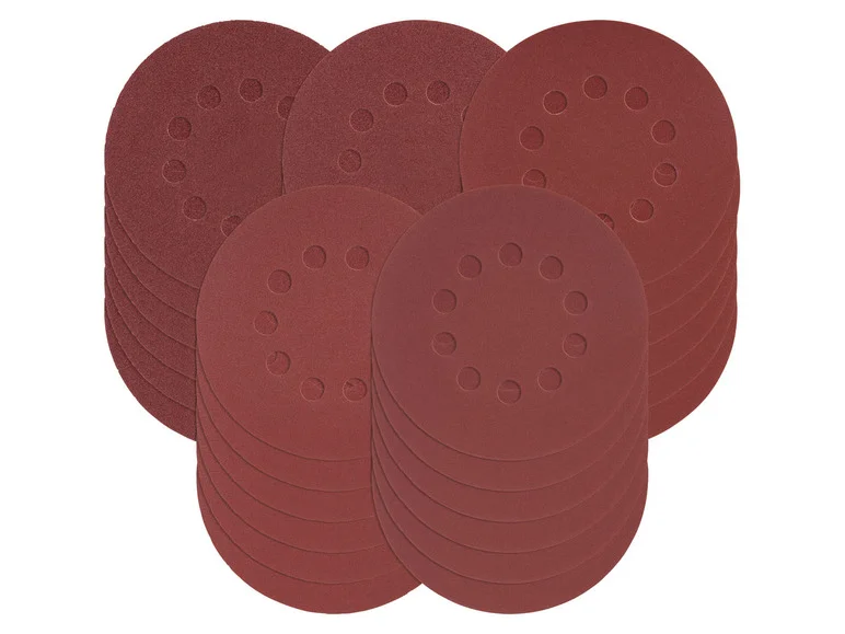 PARKSIDE® Set de feuilles abrasives. pour meuleuses excentriques