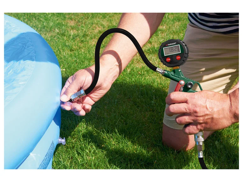 PARKSIDE® Gonfleur de pneus numérique PDLD 10 A1. 10 bar