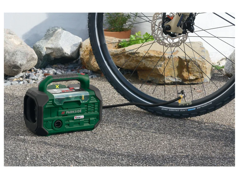 PARKSIDE® Compresseur et pompe à air sans fil PKA 20-Li C3. 20 V