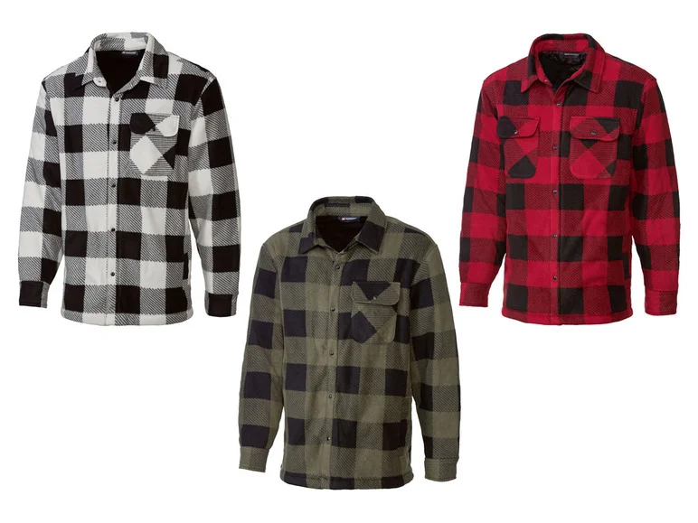 PARKSIDE® Surchemise à carreaux homme