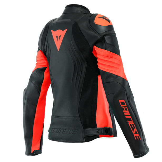 RACING 4 LADY LEATHER JACKET