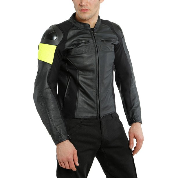 VR46 POLE POSITION LEATHER JACKET