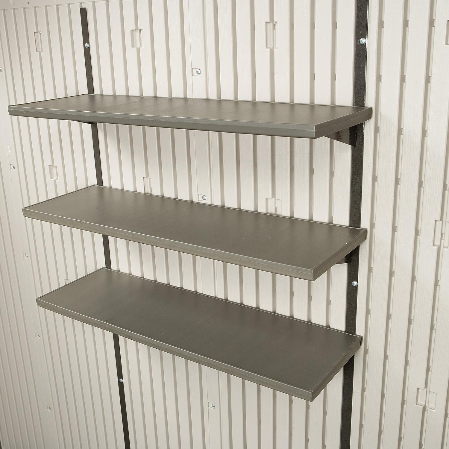 Lifetime 11 x 18.5 Ft. Outdoor Storage Shed, 11 x 18.5, Desert Sand