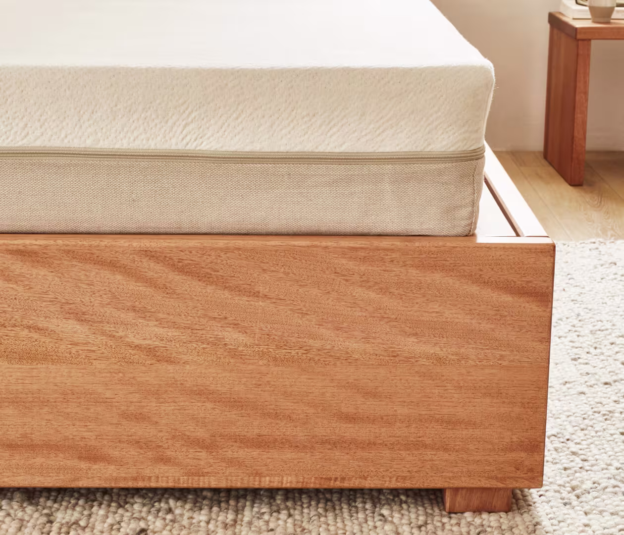 LUCA solid wood storage bed