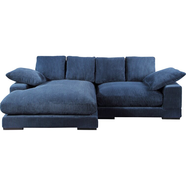106′′ Wide Reversible Sofa & Chaise