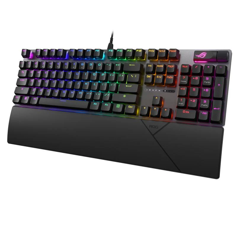 ASUS ROG STRIX SCOPE II RX RGB Gaming Keyboard ROG RX RED Optical Mechanical Switches PBT Keycaps