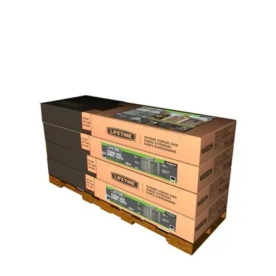 Lifetime 8 ft. x 10 ft. Outdoor Storage Shed