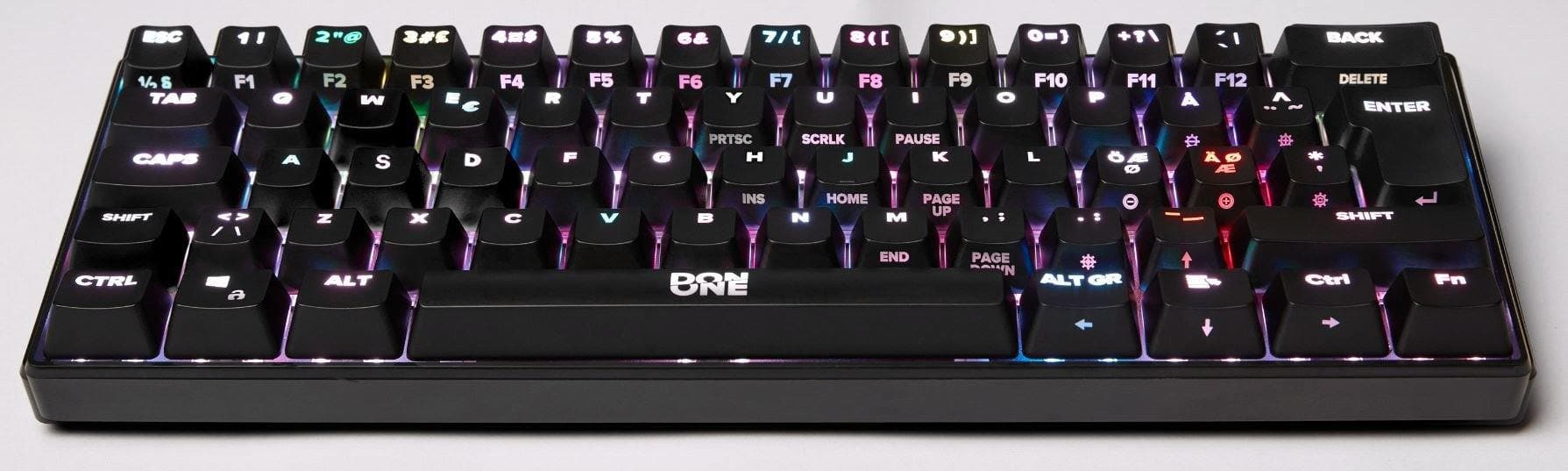 Don One Mk200 Rgb Mini mechanische Gaming-Tastatur 62 Tasten