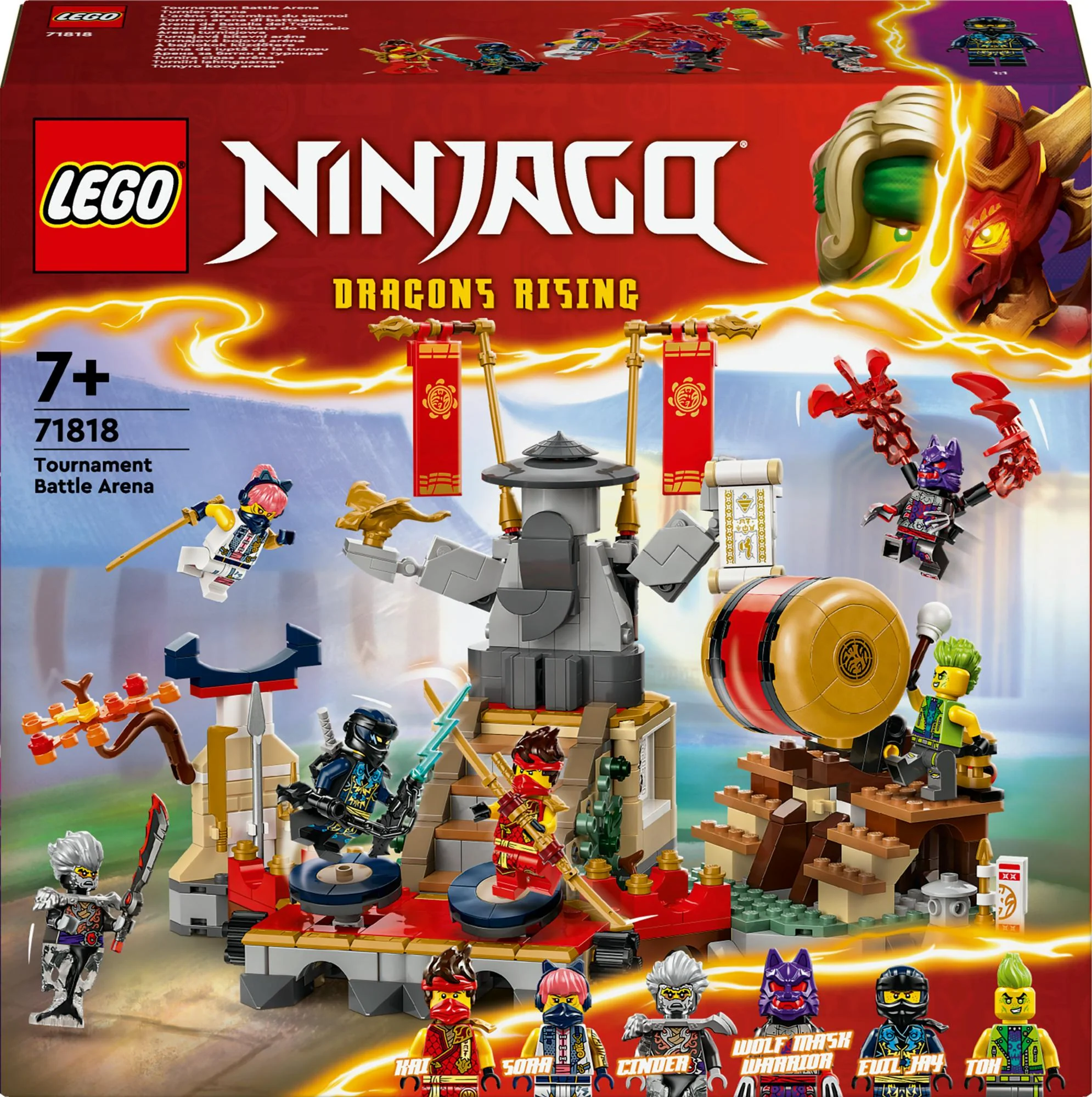 LEGO 71818 Ninjago Tournament Arena