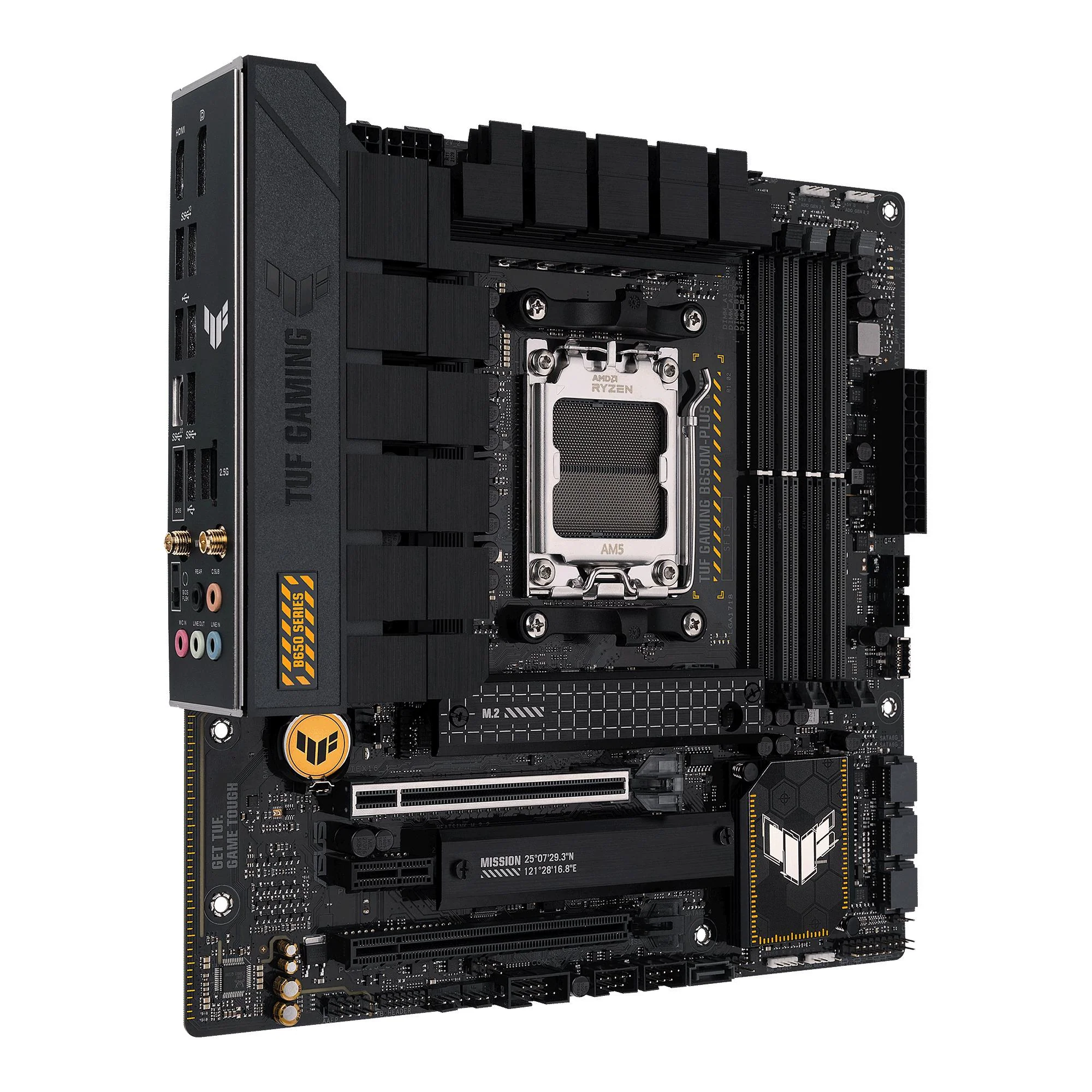 ASUS TUF GAMING B650M-PLUS WIFI (mATX. B650. AM5)