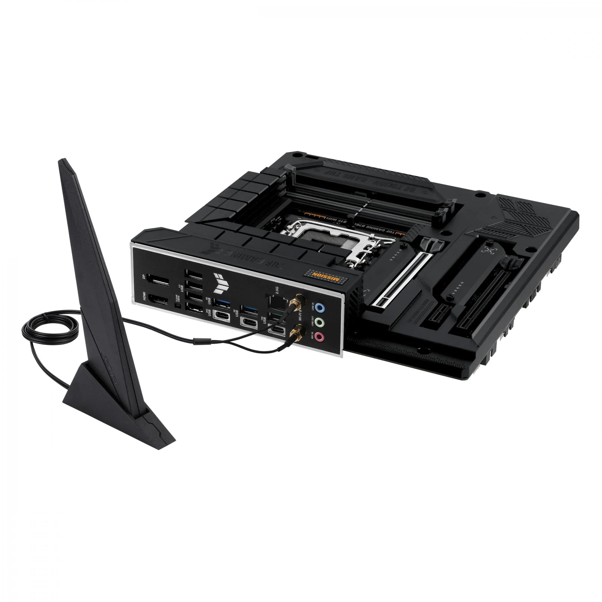 ASUS TUF GAMING B760M-BTF WIFI (mATX. B760. LGA 1700. DDR5)