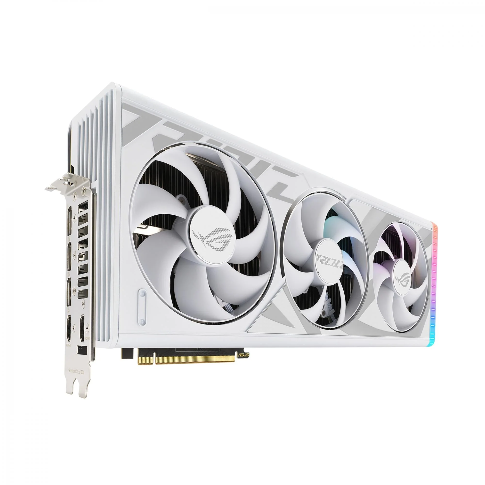 ASUS GeForce RTX 4080 SUPER 16GB ROG STRIX GAMING WHITE EDITION