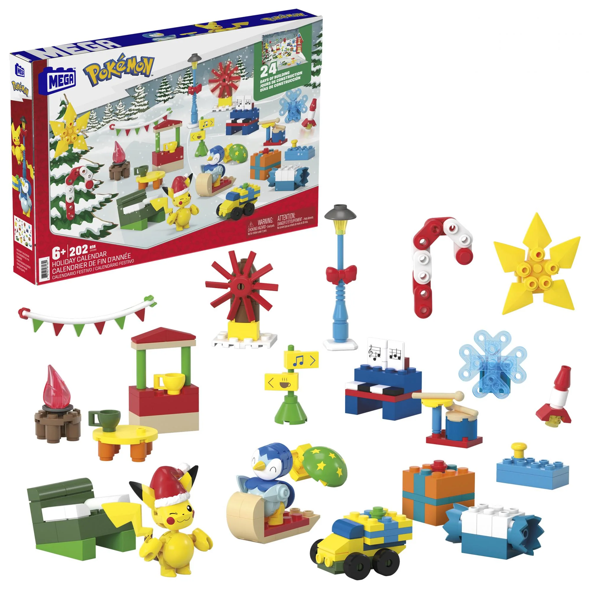 Mega Construx Pokémon Julekalender – Byg. Leg og Saml