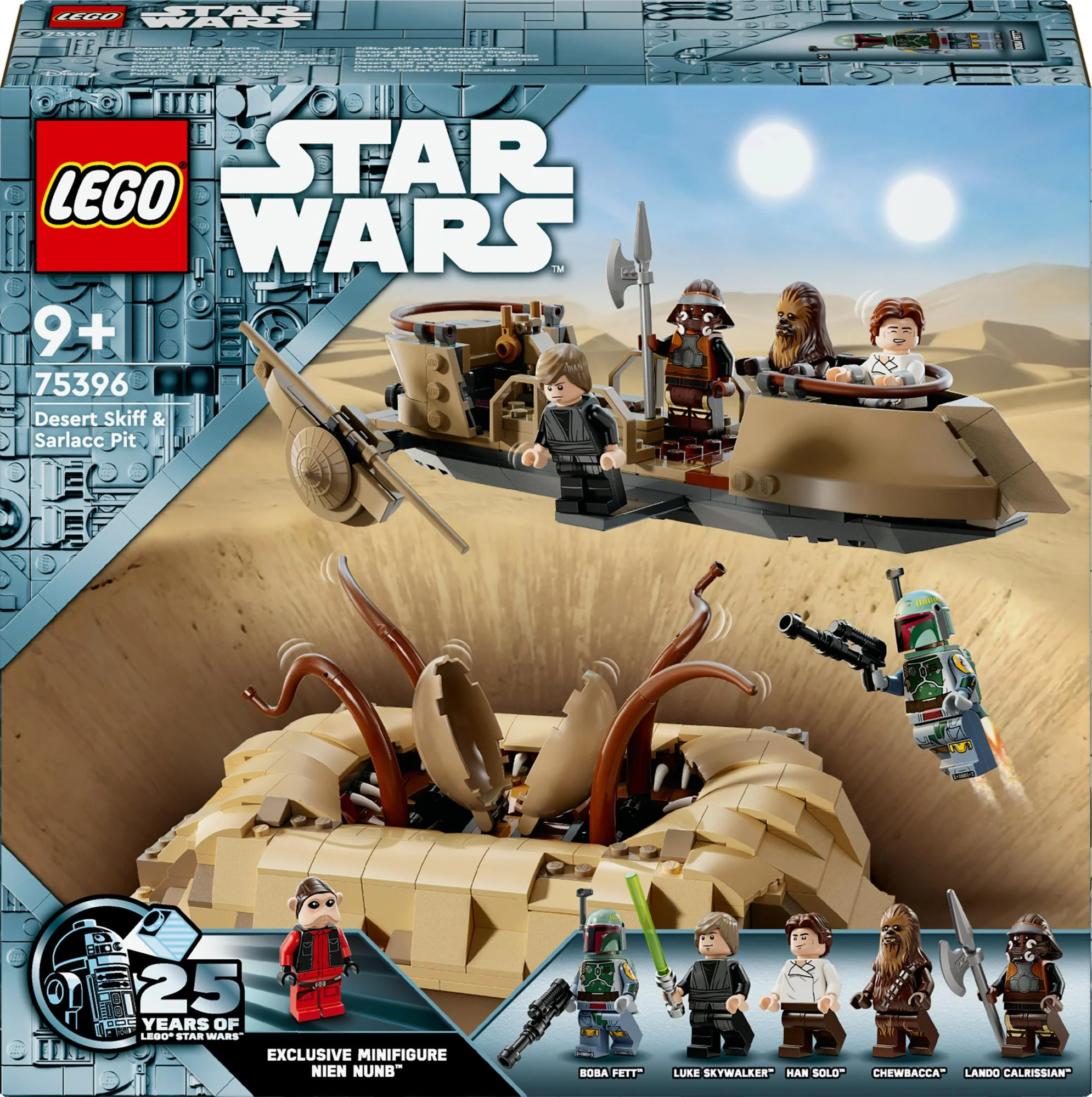 LEGO 75396 Star Wars Desert Skiff and Sarlacc Pit