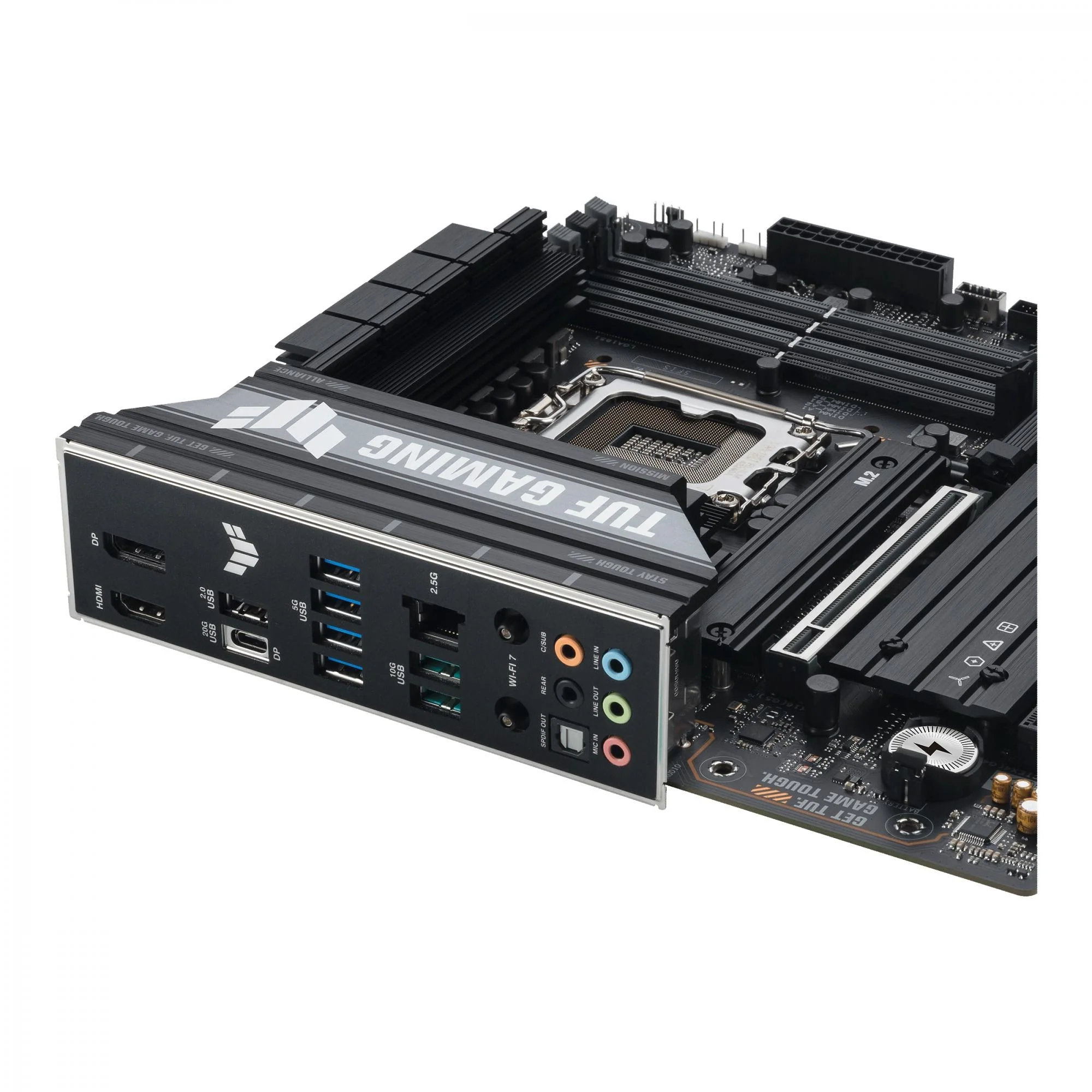 ASUS TUF GAMING B860M-PLUS WIFI (mATX. B860. LGA 1851. DDR5)