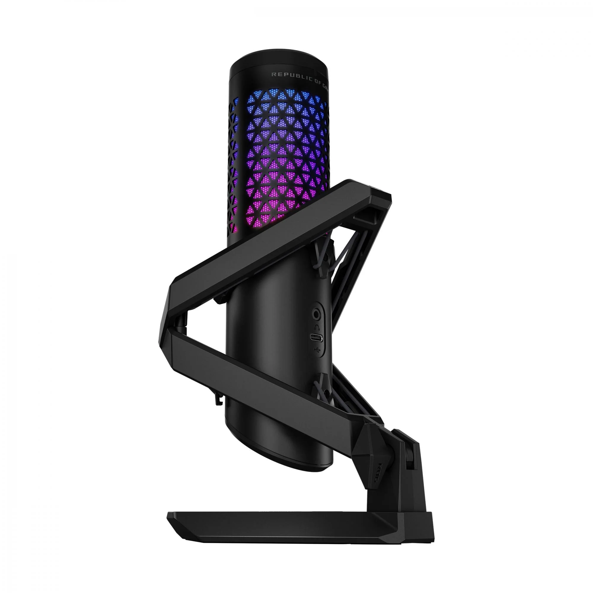 ASUS ROG CARNYX Professional Cardioid Condenser USB Gaming Microphone with RGB - Black
