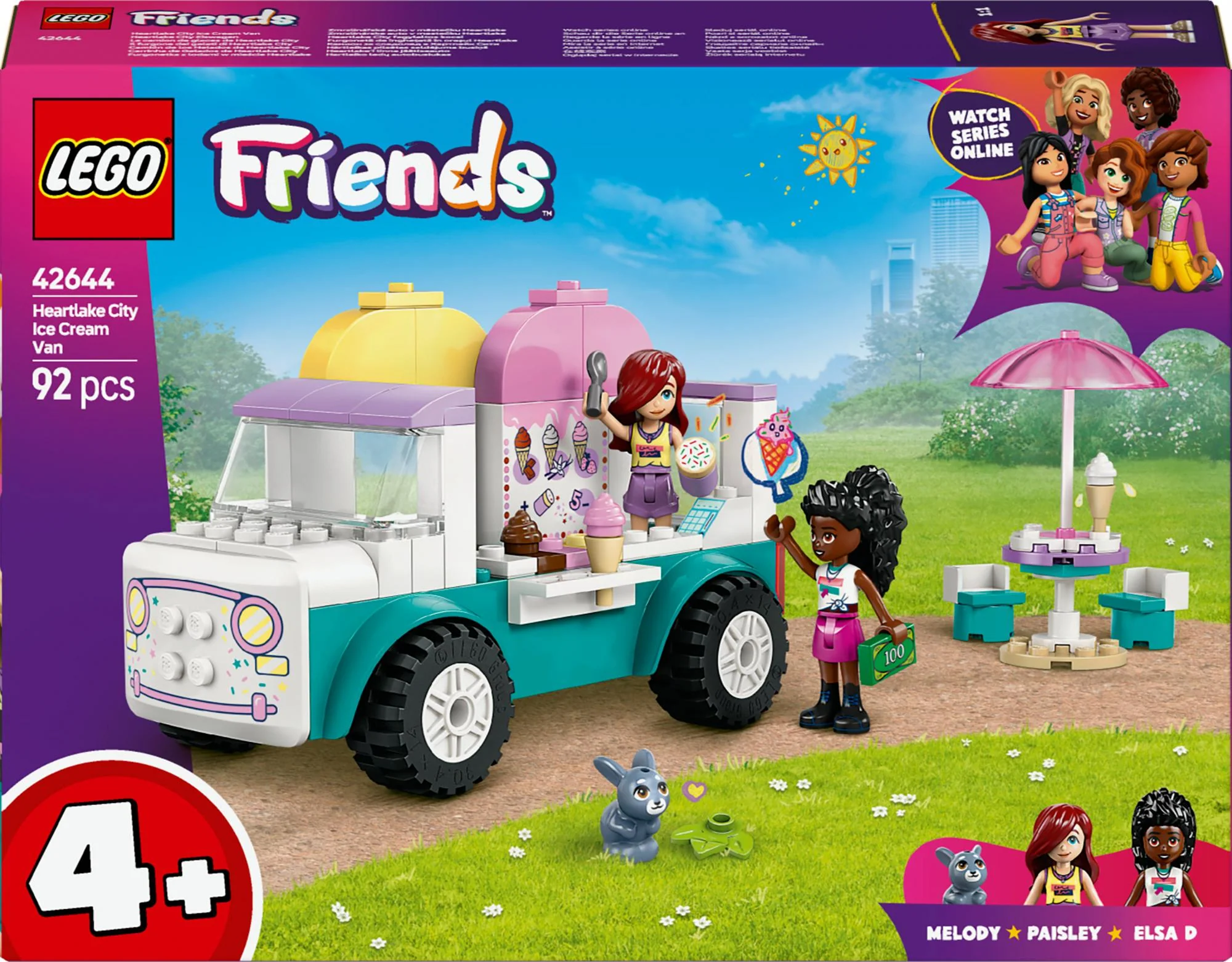 LEGO 42644 Friends Heartlake City Ice Cream Truck