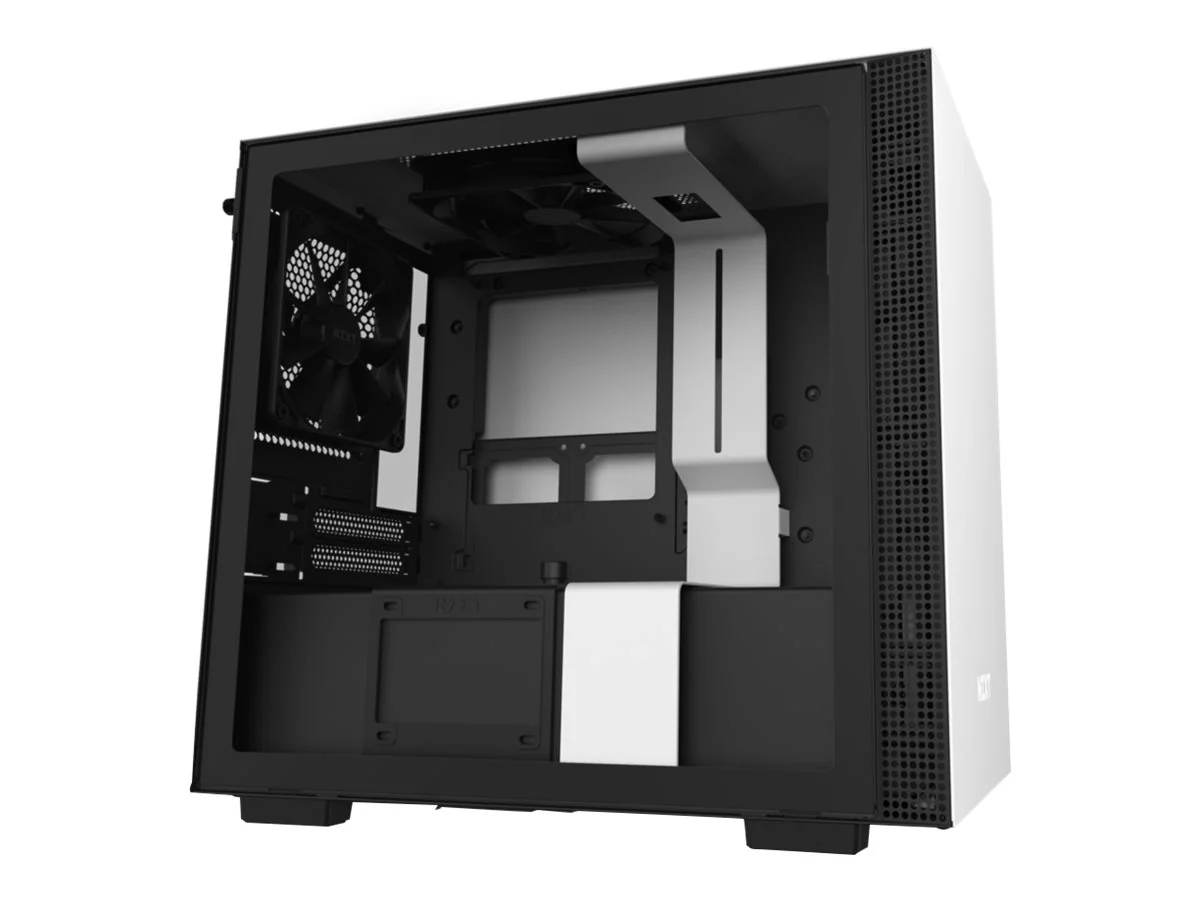 NZXT H-Serie H210 Tower Mini ITX Schwarz Weiß