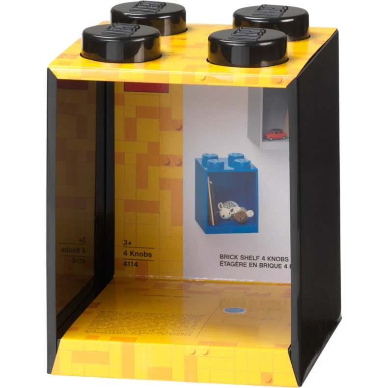 Room Copenhagen LEGO Regal Brick 4 Shelf 41141733 (black)