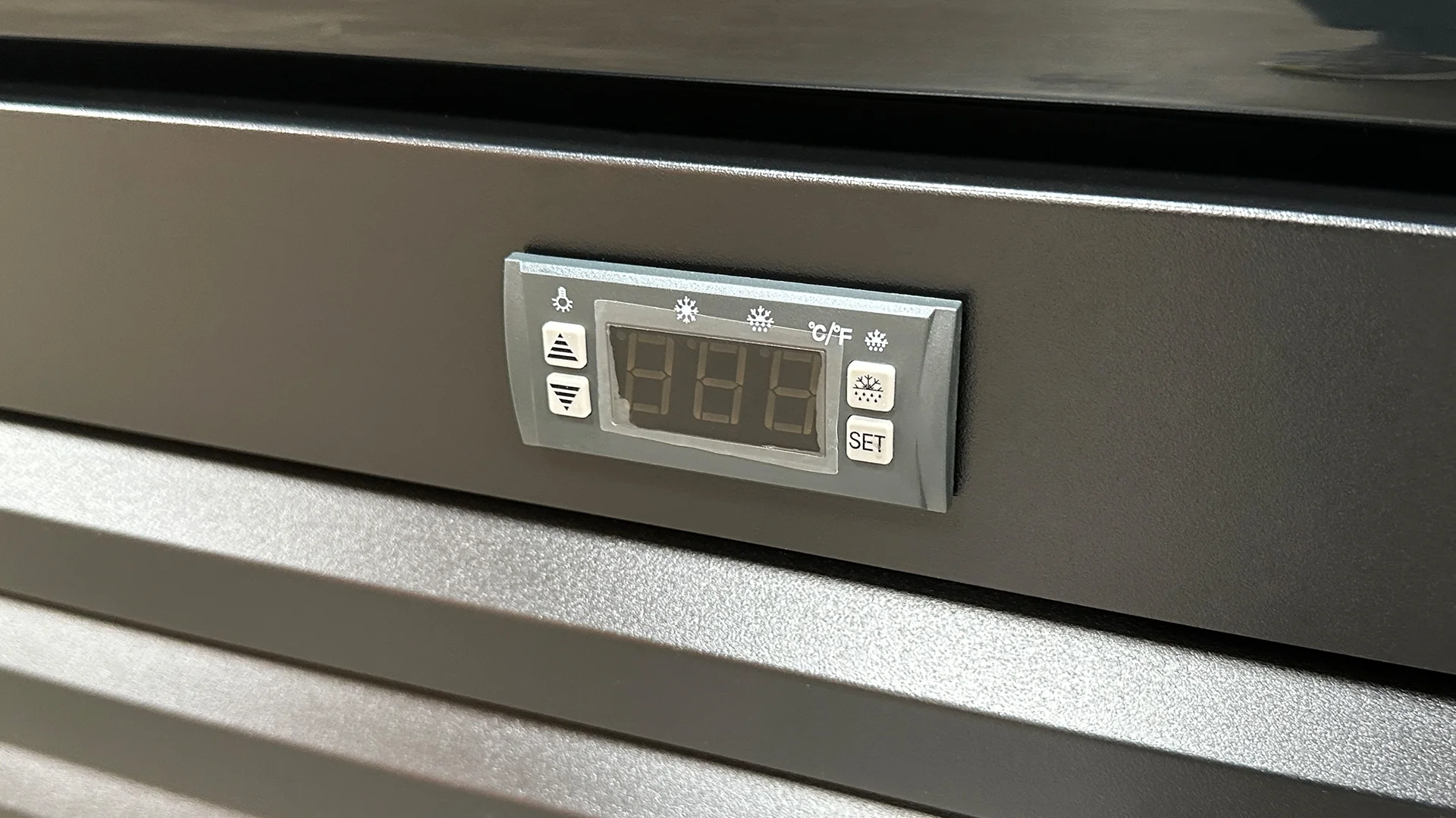 NSF 46 in. 2-Door Beverage Refrigerator, 12 Cu.Ft. Commercial Refrigerator, Back Bar Cooler