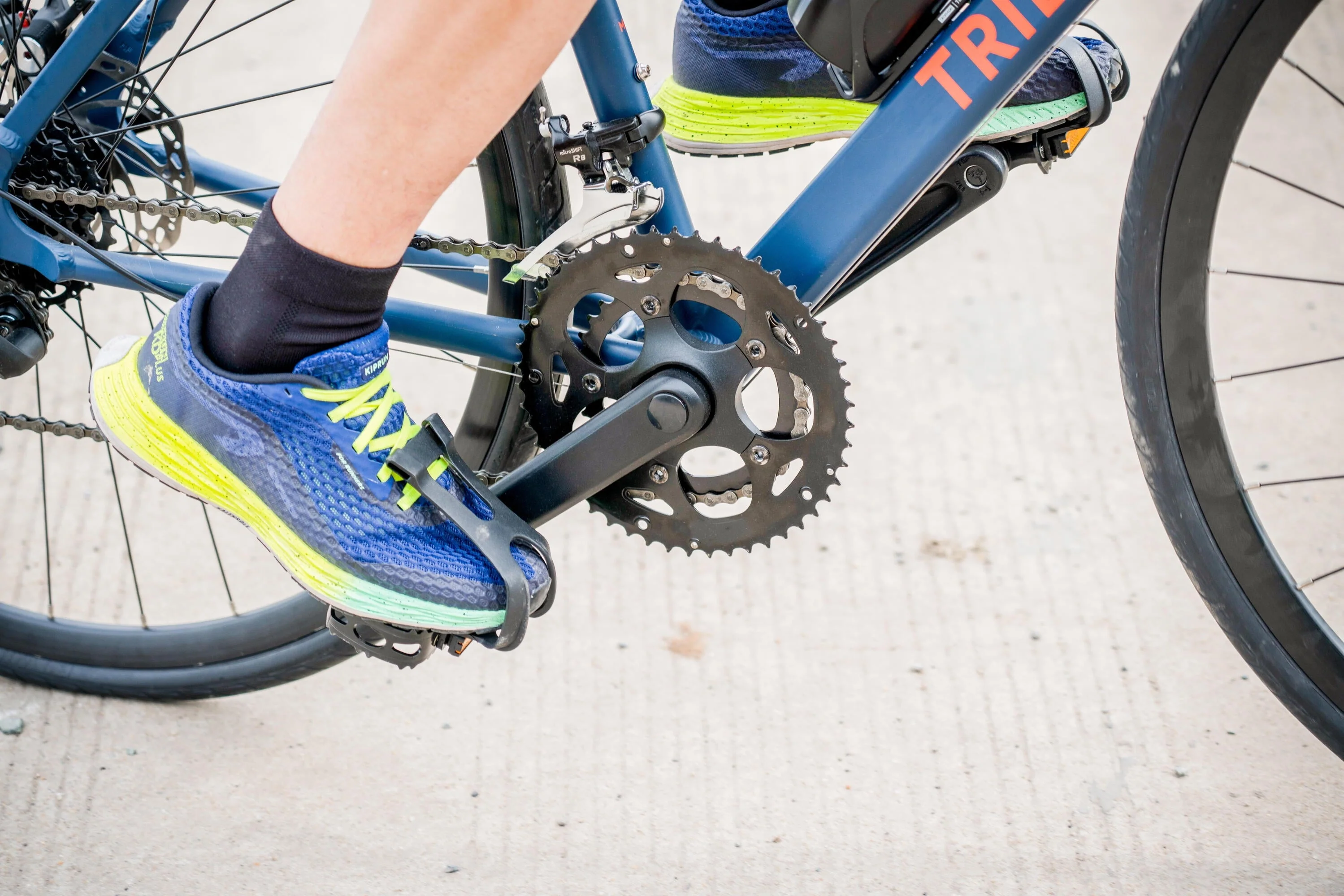 Decathlon Triban RC120, Aluminum Road Bike with Disc Brakes, 700c, Extra Large, Blue