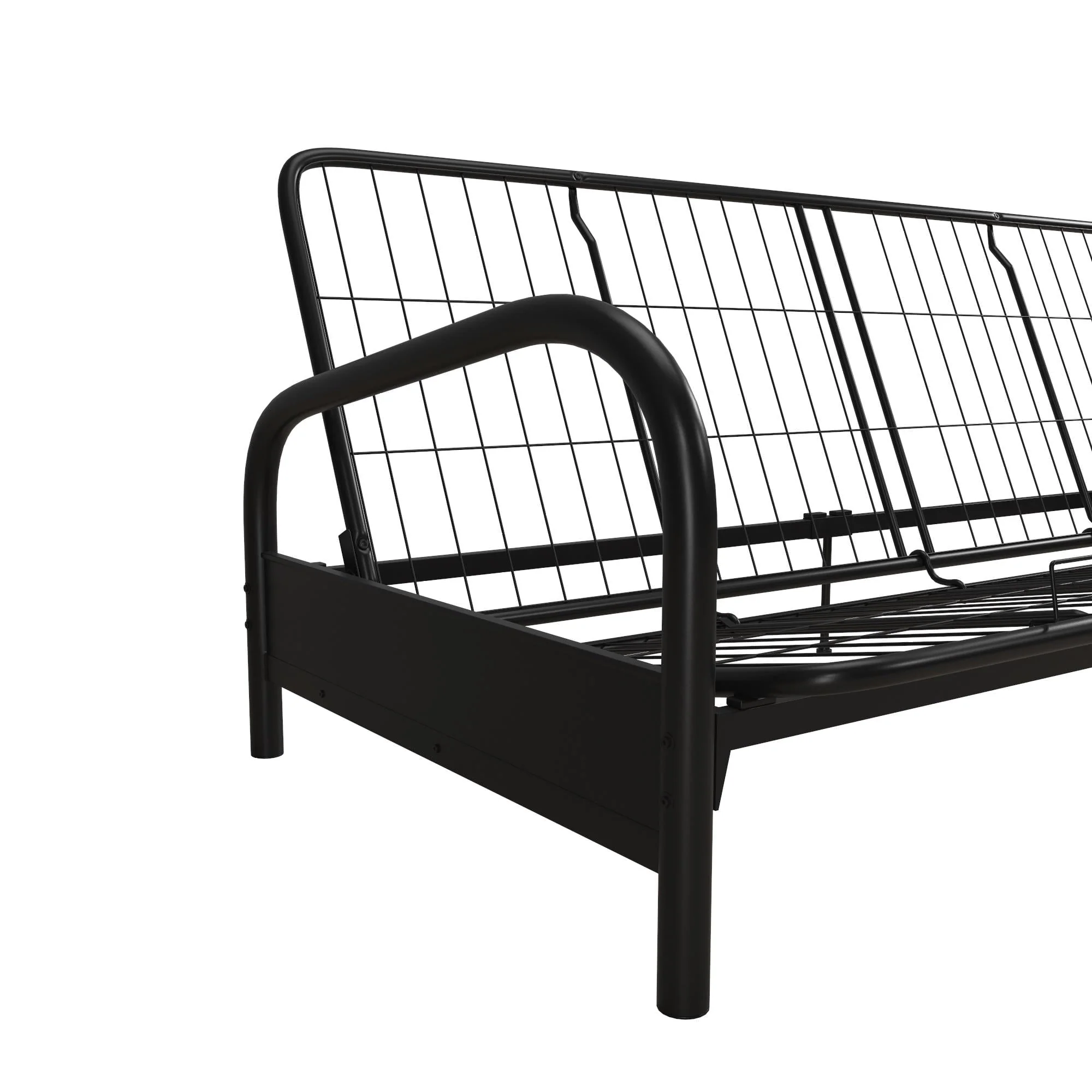 DHP Vermont Metal Futon Frame, Black