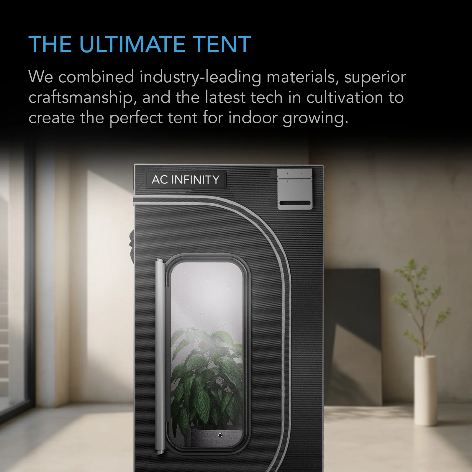 AC Infinity CLOUDLAB 866, Advance Grow Tent 5x5, Thickest 1