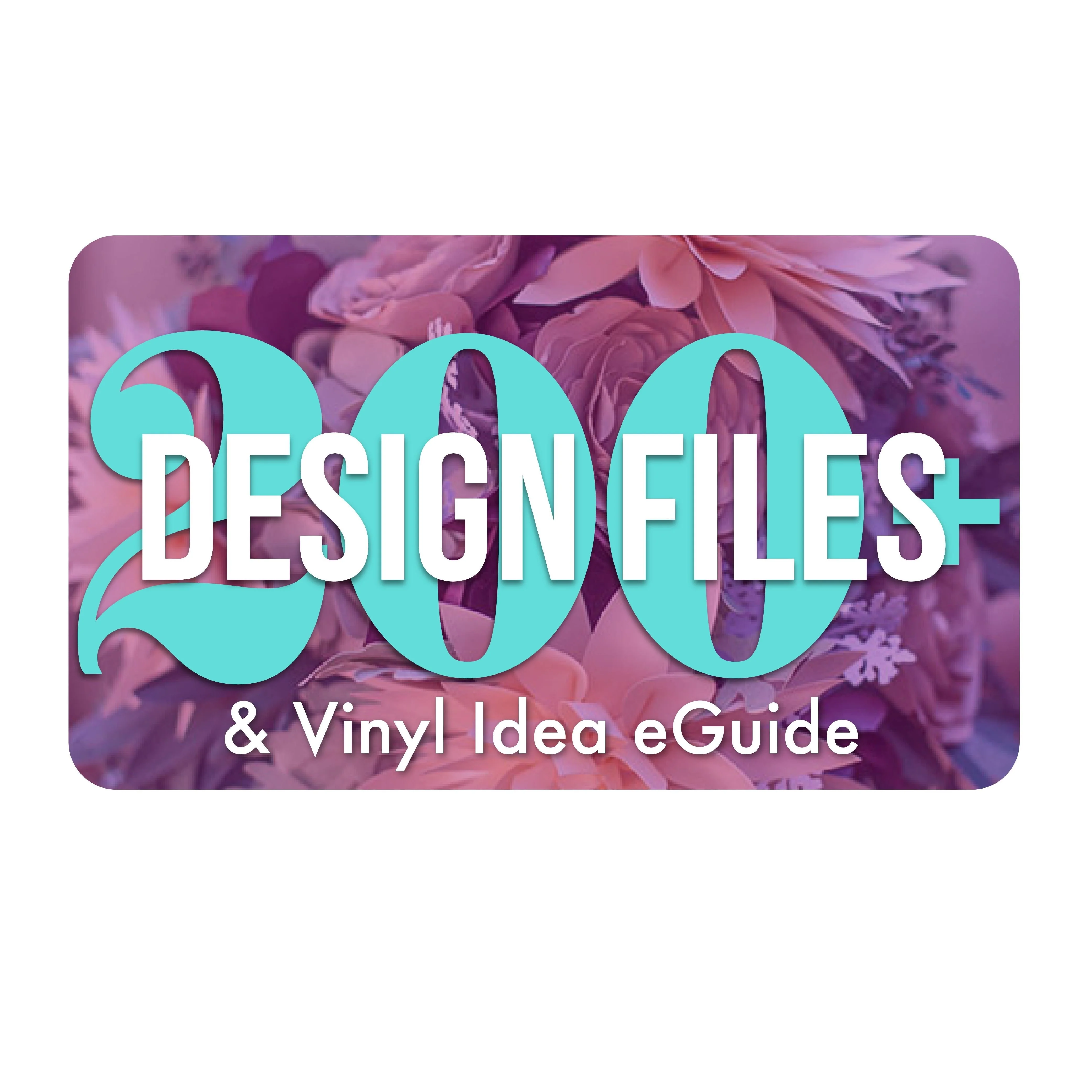 Silhouette Black Cameo 4 w/ 64 Oracal Vinyl Sheets, Tools, Guides