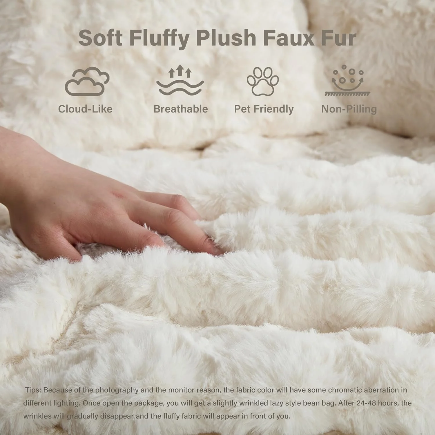 Wiilayok 58'' Oversized Chaise Lounge Chair Indoor,Thickened Backrest Sleeper Sofa Couch with Soft Pillows for Living Room, Gray