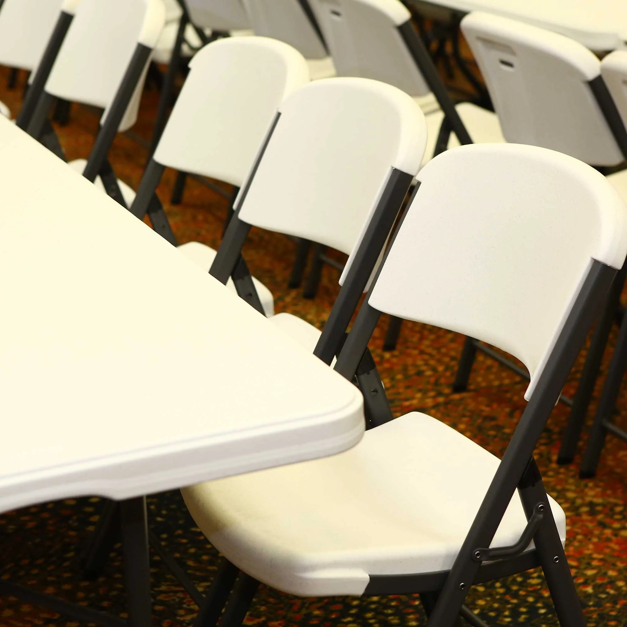 Lifetime 6 Foot Rectangle Folding Table, Indoor/Outdoor Commercial Grade, Black (280350)