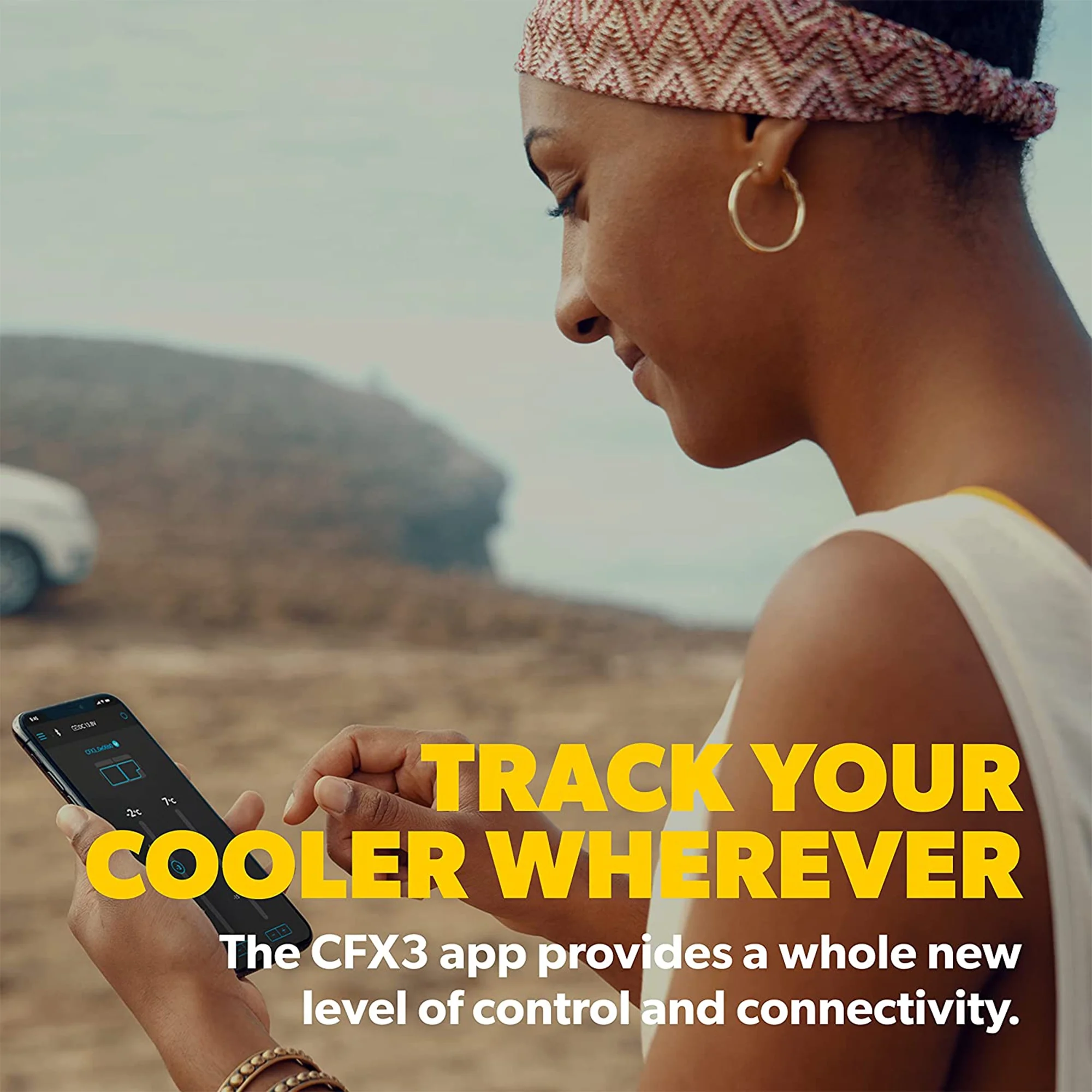 Dometic CFX3 25 Liter Powered Portable Refrigerator and Freezer Cooler