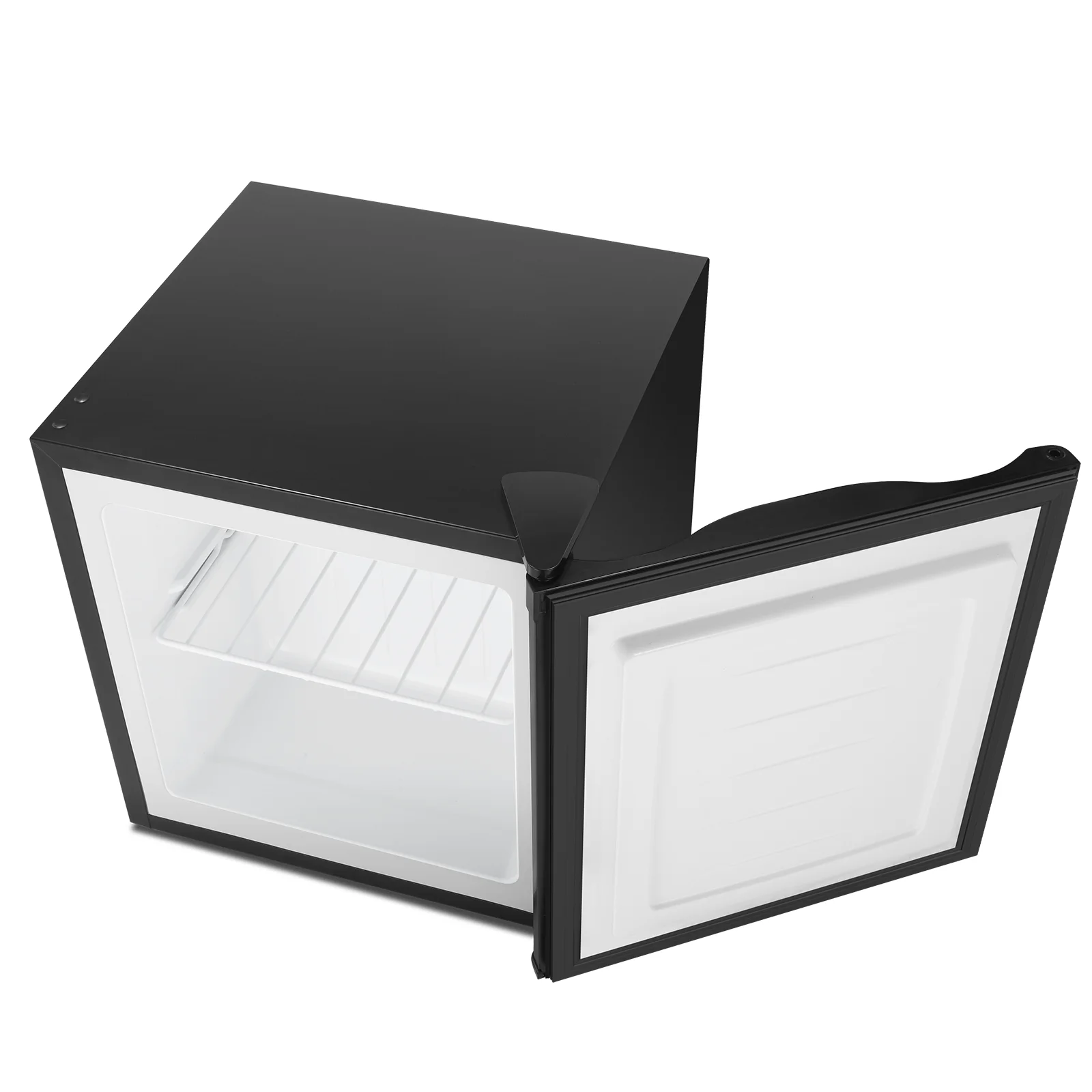 KNDKO 1.2Cu.ft Upright Freezer, Mini Freezer with Reversible Door, Perfect for Home/Office/Dorm, Black