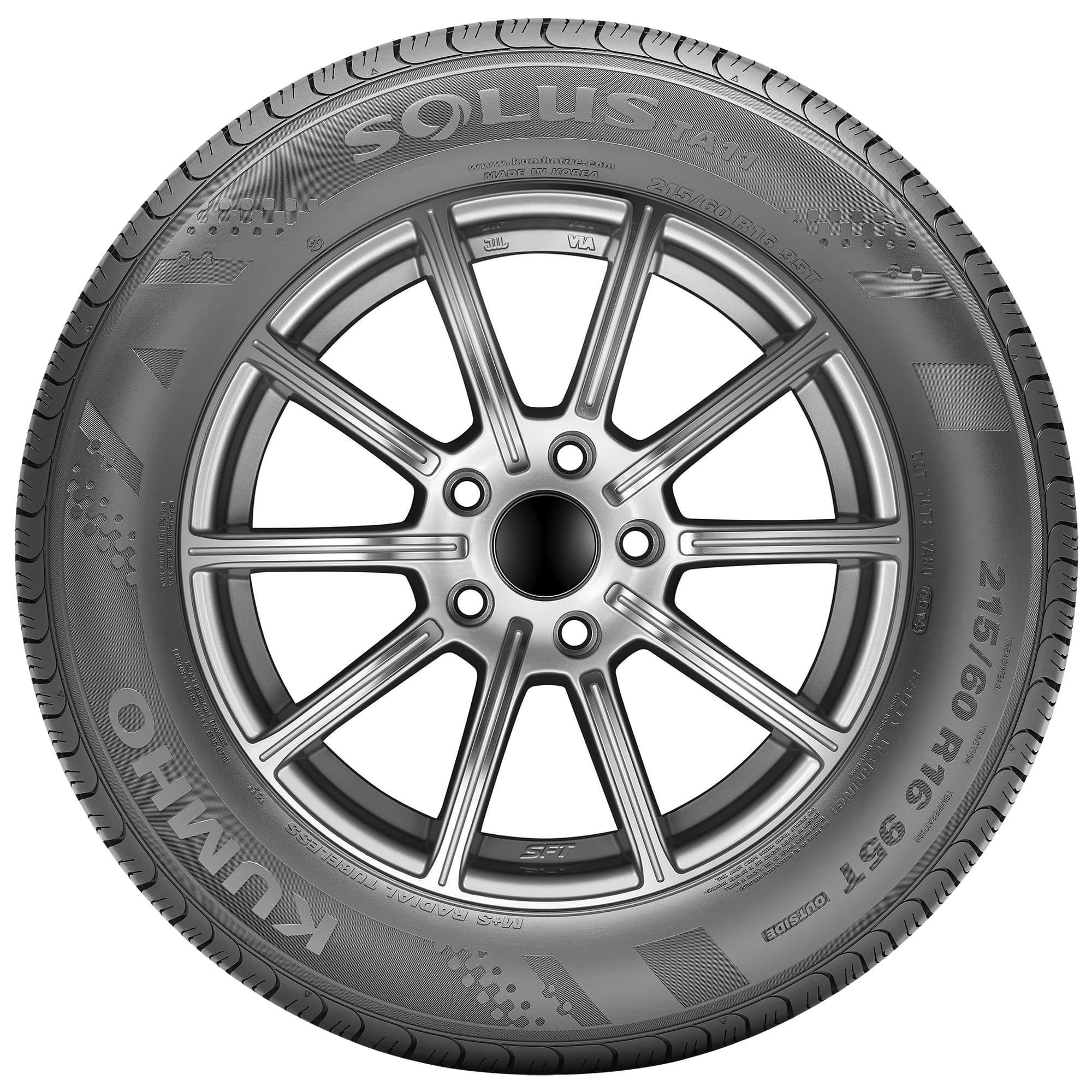 Kumho Solus TA11 All Season 215/60R16 95T Passenger Tire