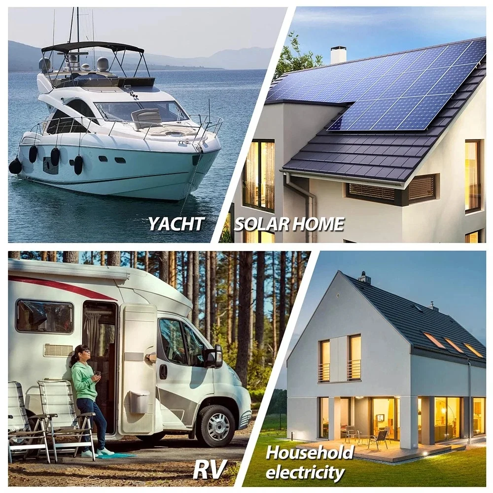 2pack 12V 200Ah LiFePO4 Battery, Built-in 200A BMS, Rechargeable Deep Cycles DIY Battery, 2560Wh Lithium Battery for Off-Grid and Home Solar System, Marine, Trailer, RV