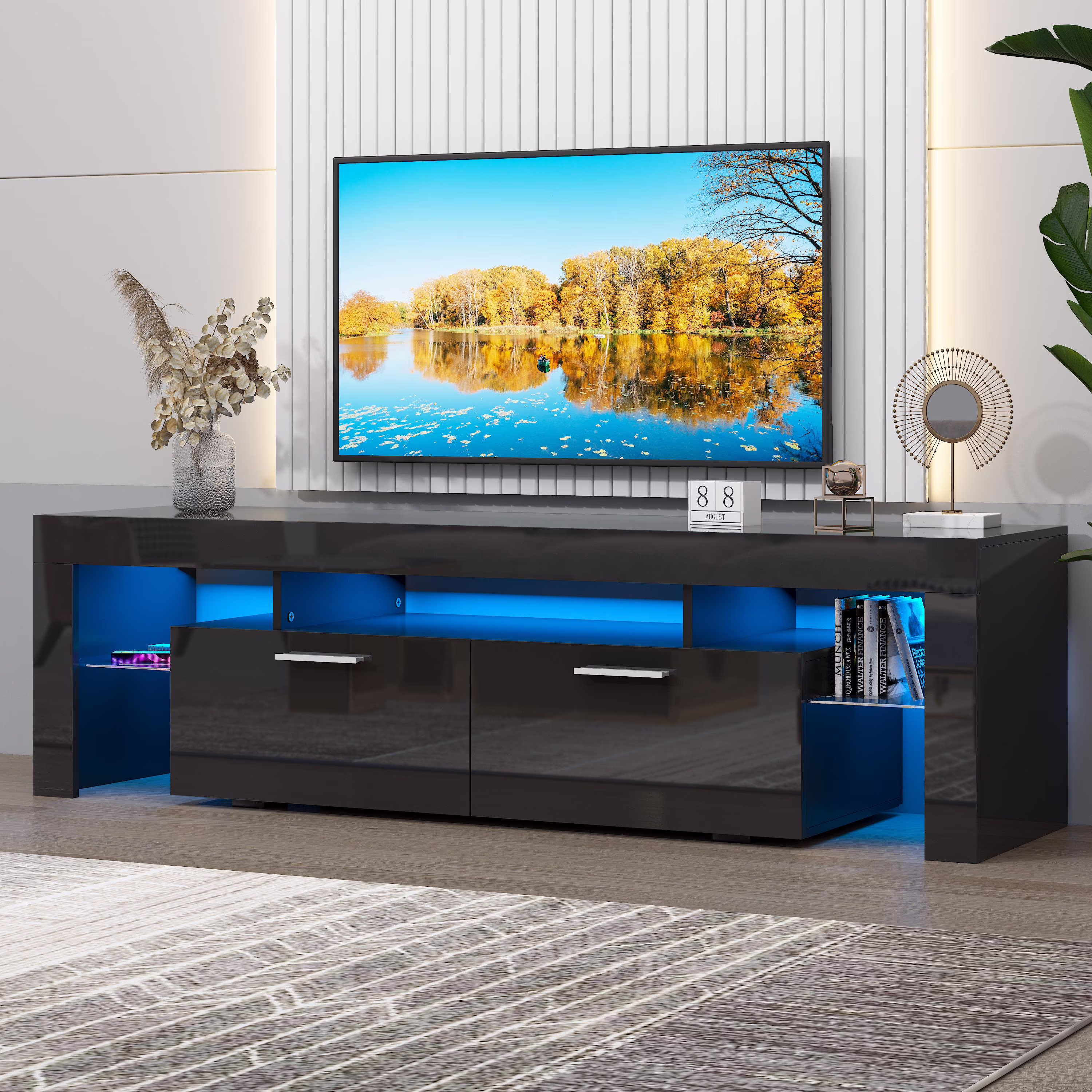 UHOMEPRO TV Stand for TV up to 70