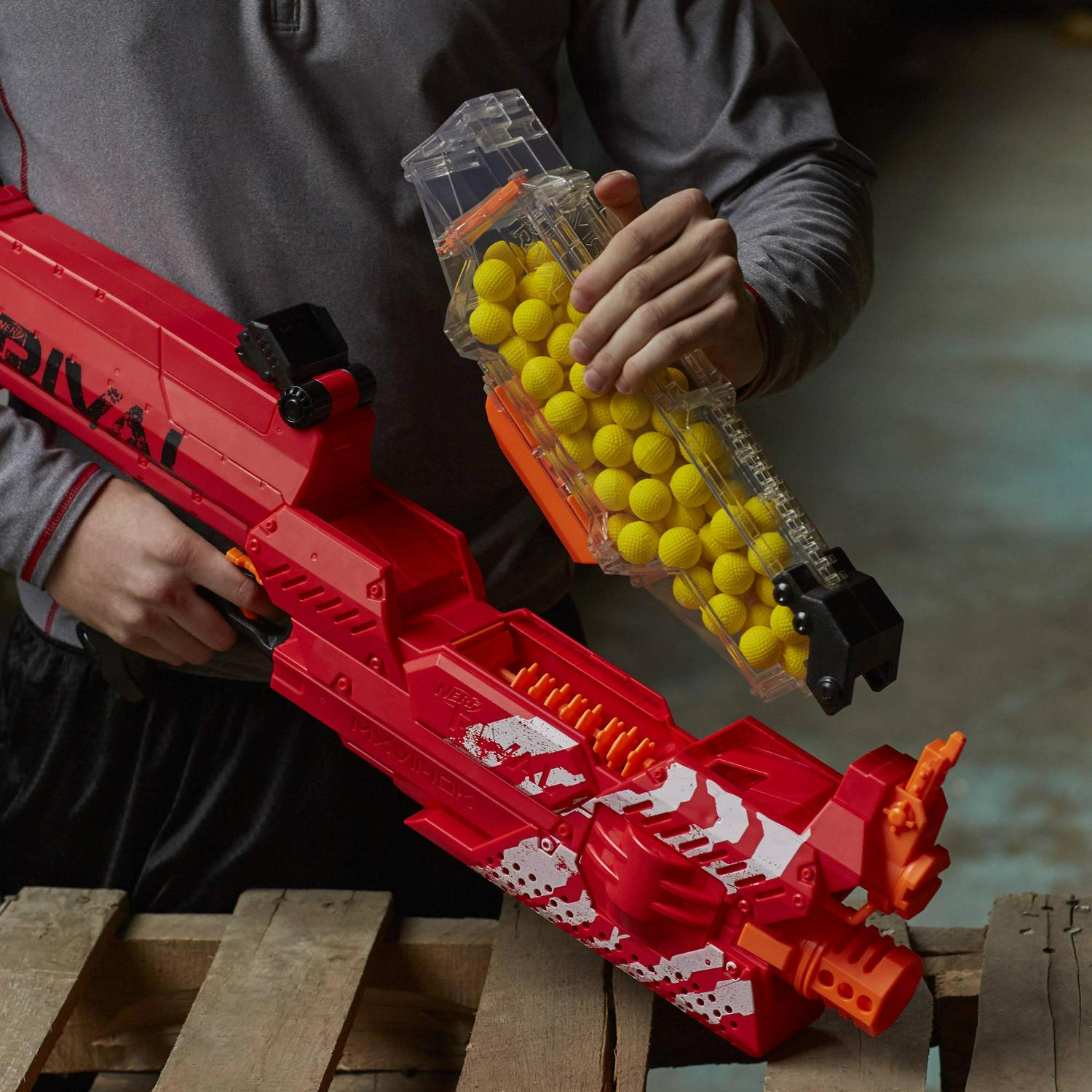 Nerf Rival Nemesis MXVII-10K. Red