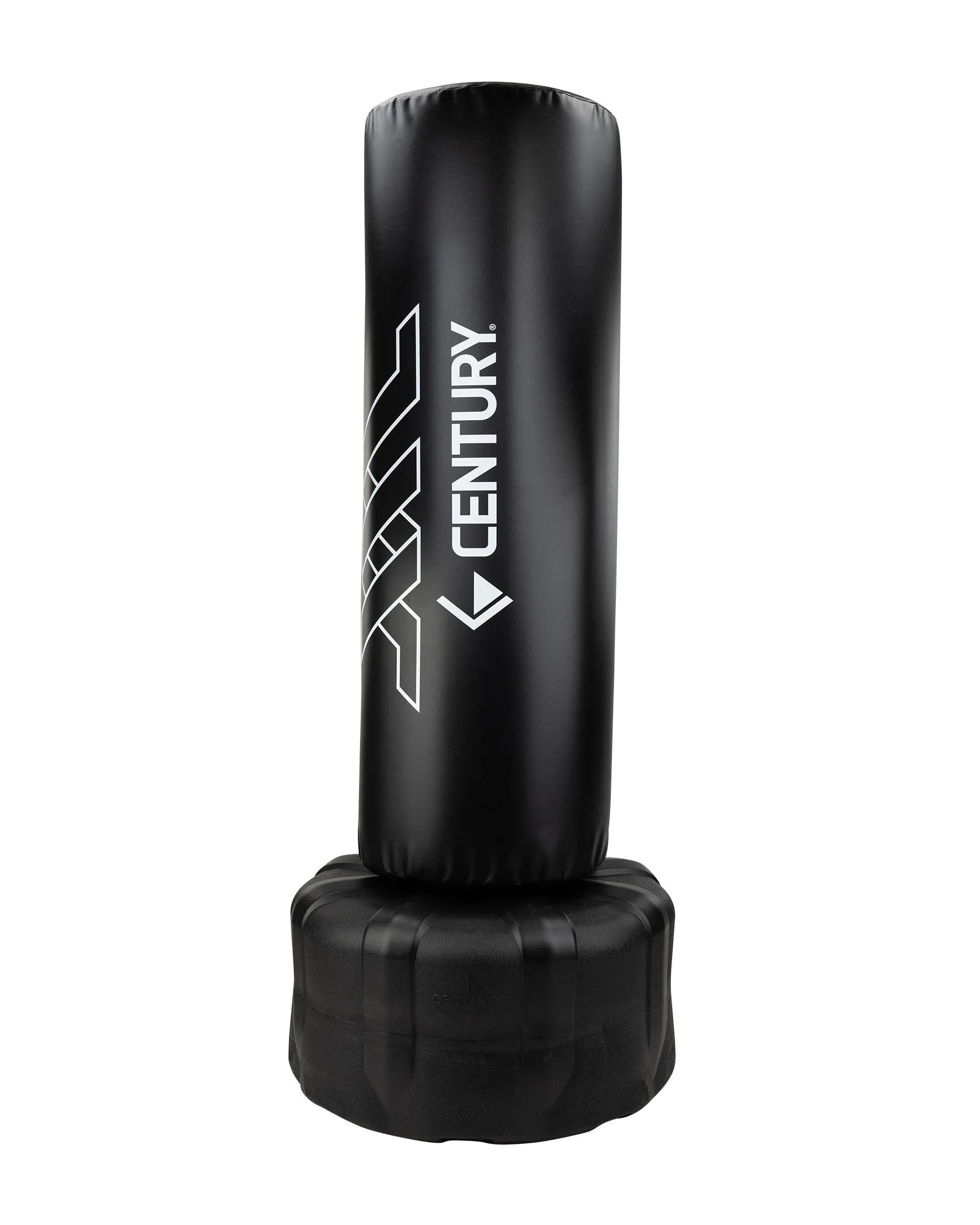 Century - XXL Wavemaster Freestanding Punching Bag - Black 67” for Adults and Youth - 250 lb to 350 lb Boxing Bag