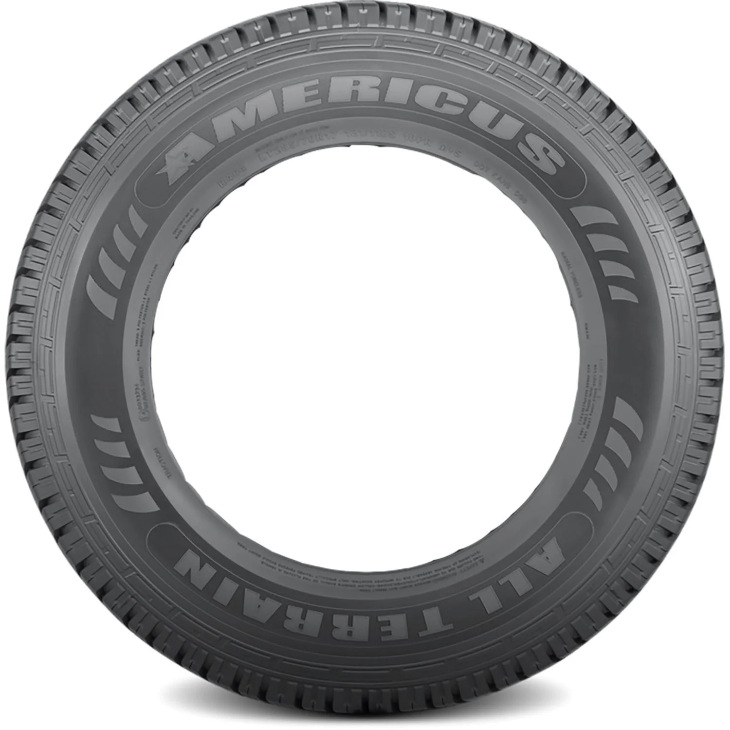 Americus Rugged All Terrain All Terrain LT235/75R15 104/101S C Light Truck Tire