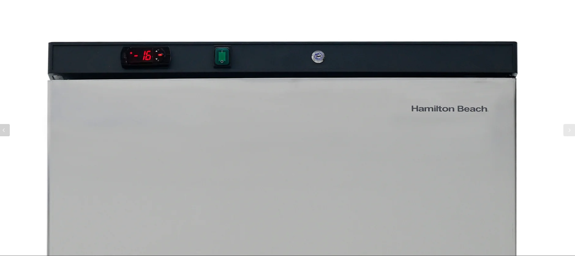 Hamilton Beach, 19 cu. ft. Upright Freezer, Stainless Steel