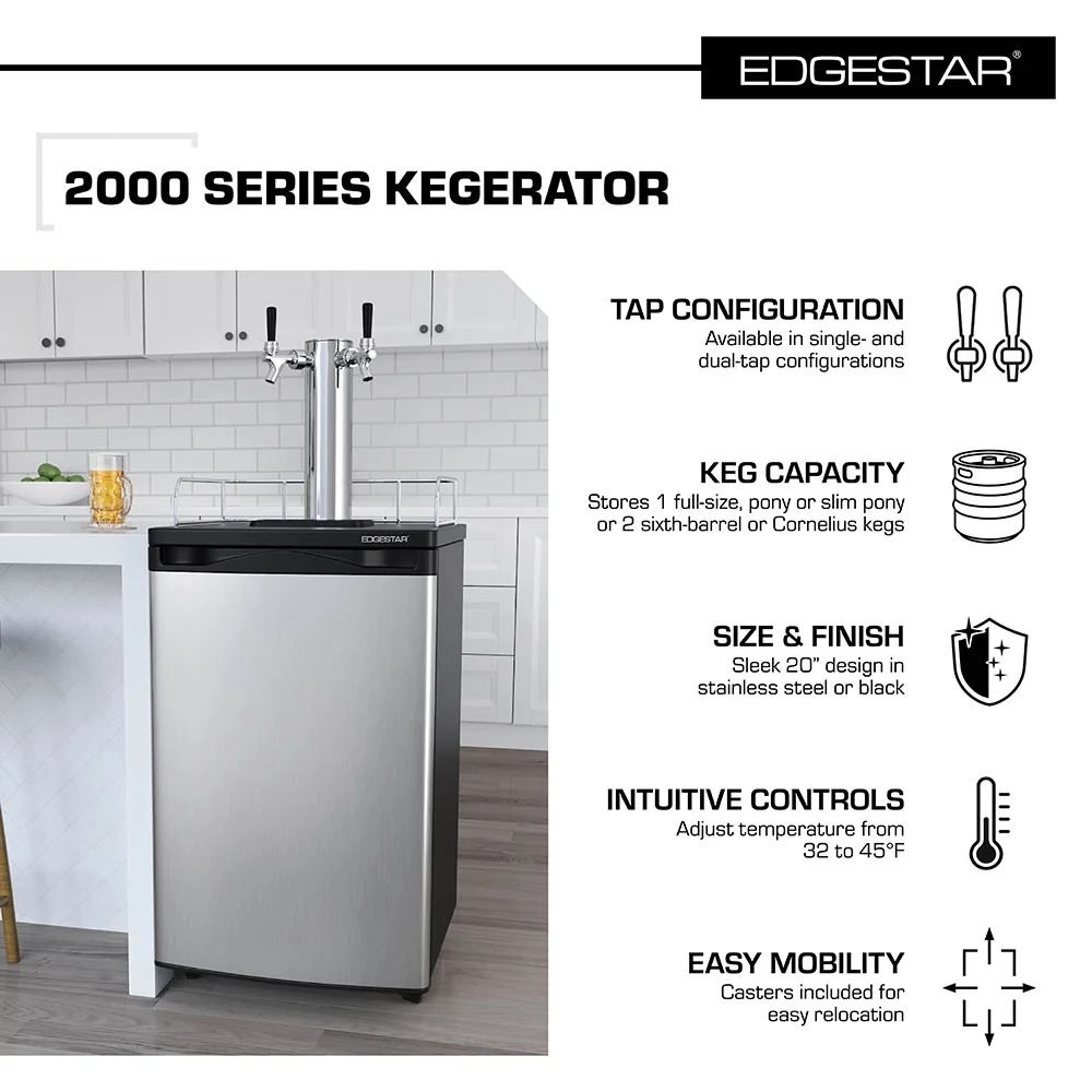 Edgestar Kc2000twin 20