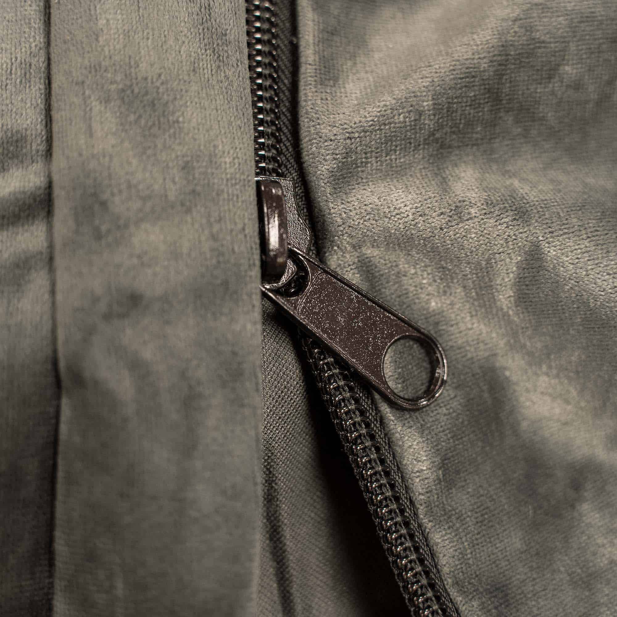 Ultimate Sack 5000 (5 ft.) Bean Bag Chair in multiple colors: Giant Foam-Filled Furniture - Machine Washable Covers, Double Stitched Seams, Durable Inner Liner. (5000, Grey Suede)