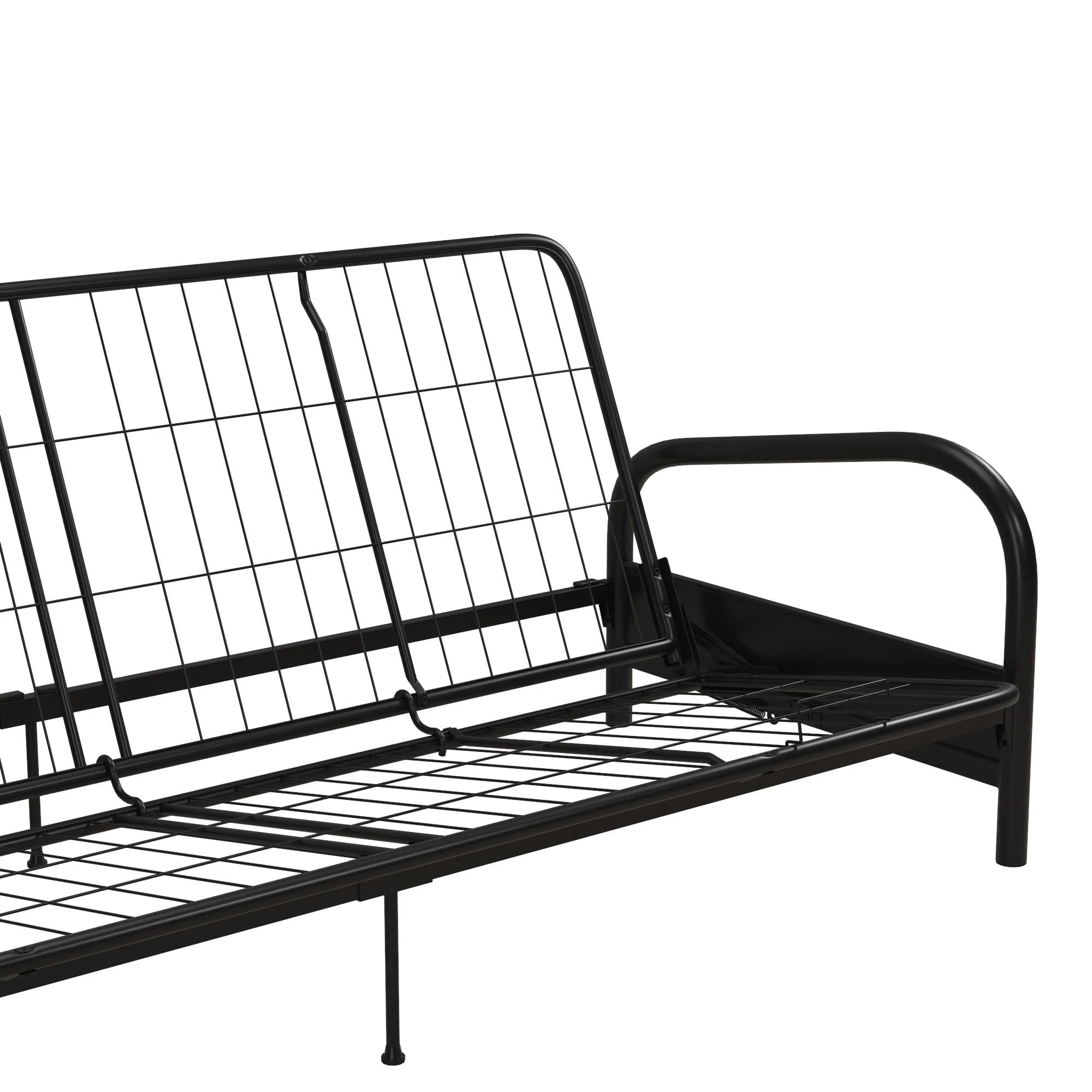 DHP Vermont Metal Futon Frame, Black