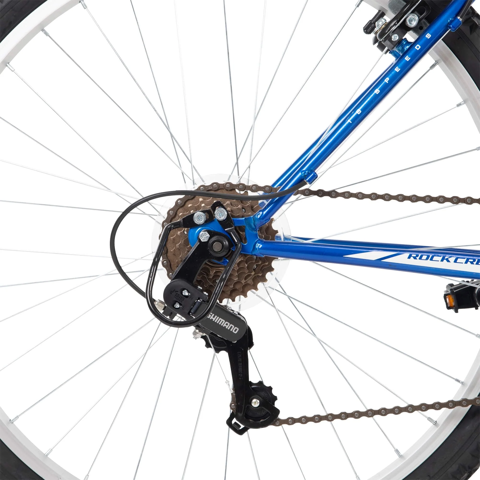 Huffy 26-inch Rock Creek Men's Mountain Bike, Blue