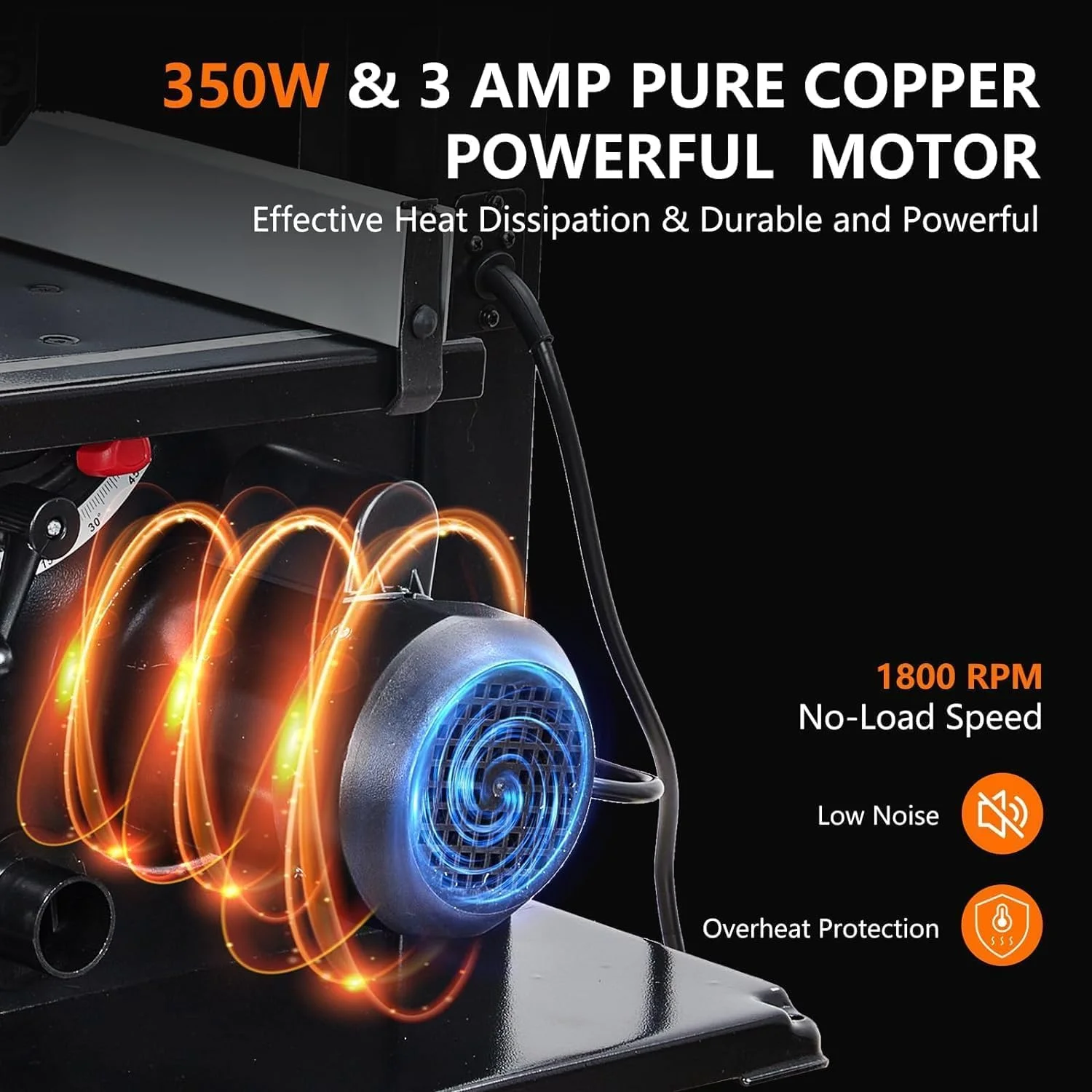 Towallmark 8-Inch Bandsaw, 1800FPM Benchtop Bandsaw with Removable Safty Key, 0-45 Tilting Range, 3-Amp Saw For Cutting Wood with Fence and Miter Gauge, Band Saws for Woodwork