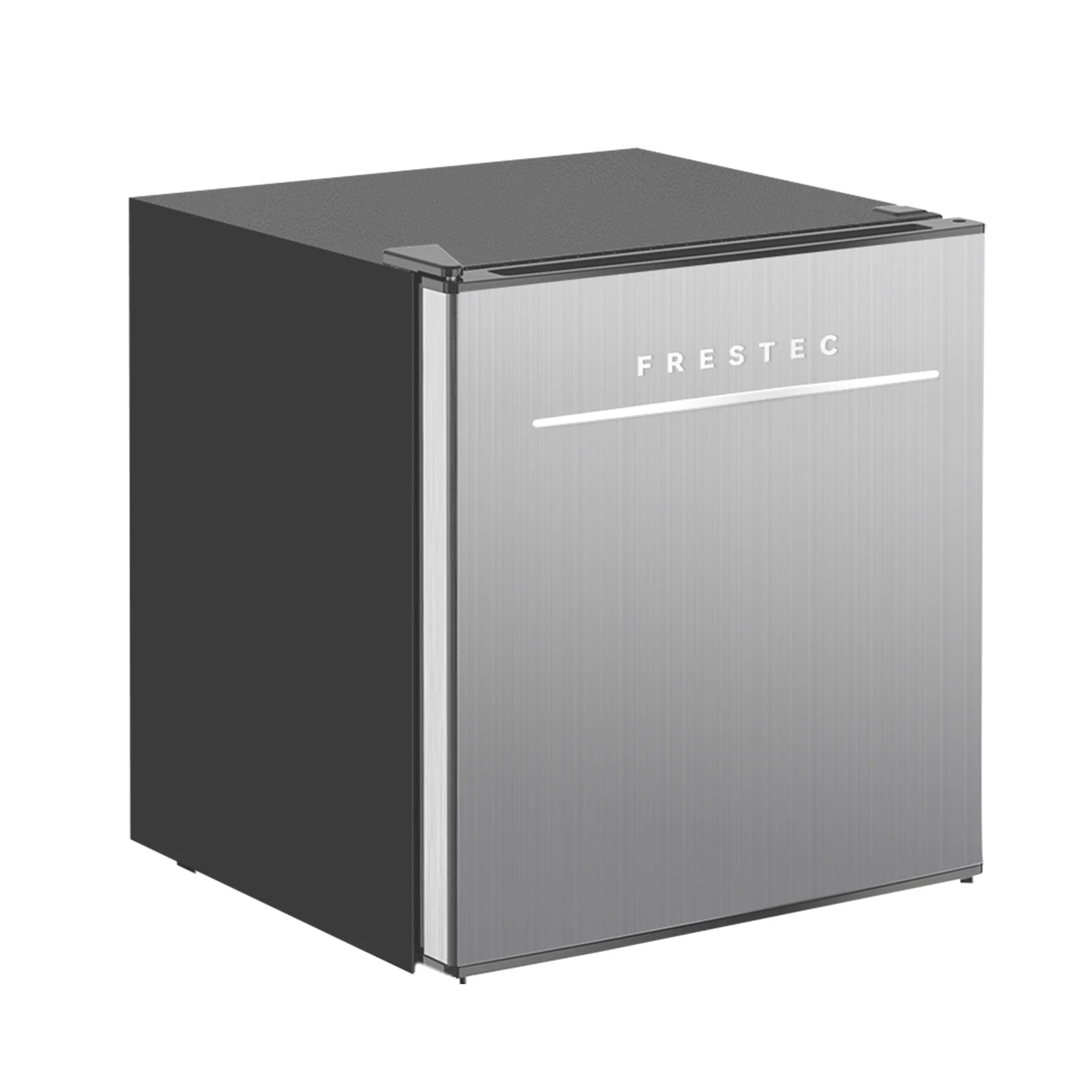 Frestec 1.7 Cu ft Single Door Mini Fridge , grey, New, VOK-17-SS