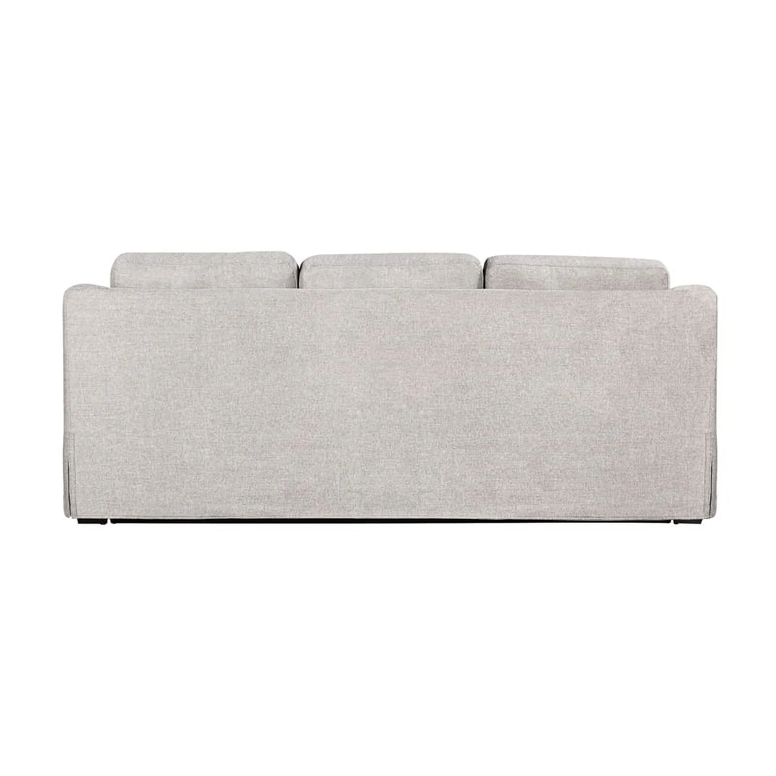Serta Hanson Modern Farmhouse Convertible Sofa with Queen Size Sleeper, Linen Fabric